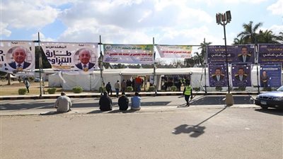 توقف التصويت بانتخابات المهندسين لصلاة الجمعة بالحديقة الصينية بمدينة نصر 