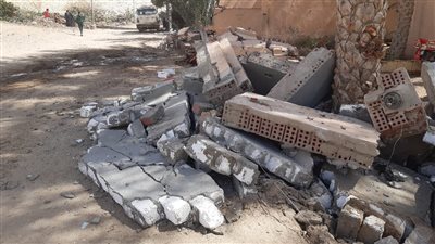 الجيزة تزيل 91 حالة تعد على أراضي أملاك الآثار بقرى ميت رهينة وسقارة