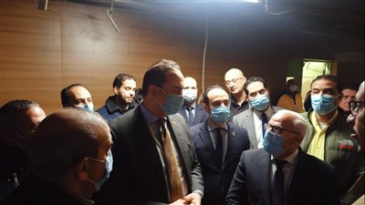 رئيس التأمين الصحي يفاجئ مستشفيات الهيئة في بورسعيد