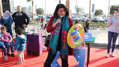 أنشطة متنوعة للطفل بمعرض داندي مول الأول للكتاب