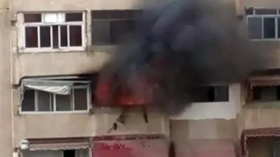مصرع شخص وإصابة آخر في حريق شقة بالإسكندرية 