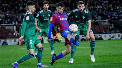 أهداف مباراة برشلونة وأساسونا اليوم الأحد في الدوري الإسباني