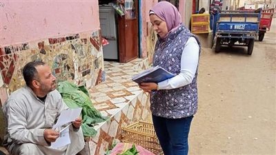 مياه المنوفية تنظم أنشطة توعوية وحملات طرق أبواب واستطلاعات رأى ميداني بالشهداء