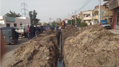 تهشم ماسورة يتسبب في قطع المياه عن مناطق بشرق الإسكندرية 