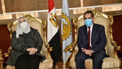 وزيرة التضامن تناقش مع محافظ الغربية موضوعات خاصة بذوي الإعاقة 