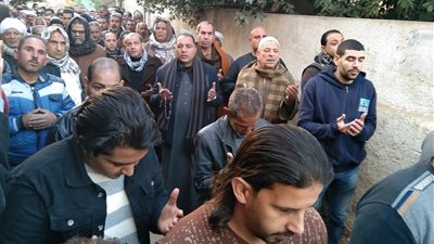 بالصور.. تشييع جثمان عروس قليوب 