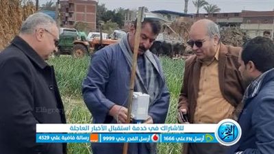 جولة تفقدية لمستشار وزارة الري للمشروعات القومية الجاري تنفيذها بدائرة محافظة المنوفية (صور)