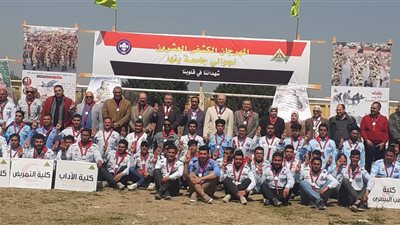 رئيس جامعة بنها يفتتح المهرجان الكشفي العشرون للجوالة