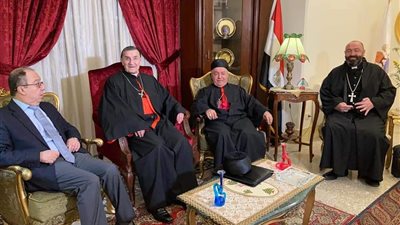 البطريرك الماروني يصل إلى القاهرة في زيارة تستغرق 5 أيام