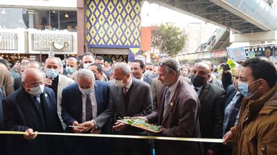 صور.. وزير التموين يفتتح معرض أهلًا رمضان بشبرا الخيمة