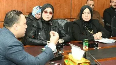 ورشة عمل لنائب محافظ الدقهلية لشرح كيفية جمع البيانات والتواصل مع أصحاب المنتجات اليدوية