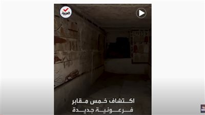 فتح 5 مقابر فرعونية جديدة للمرة الأولى منذ 4000 سنة (فيديو)