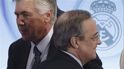 بيريز يدعم أنشيلوتي في ريال مدريد