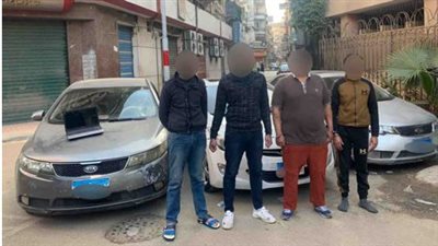 سقوط عصابة سرقة السيارات بالدقهلية
