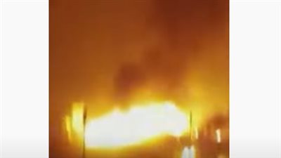 شاهد.. لحظة وقوع انفجار هائل في العاصمة كييف