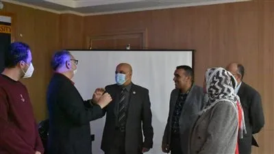 وفد من الأساتذة والباحثين الإيطاليين يزور جامعة أسوان (صور)