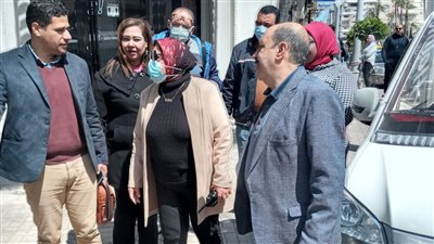 حملة مكبرة بحي وسط للتفتيش على المنشآت وتحرير 26 محضرا بالإسكندرية (صور)