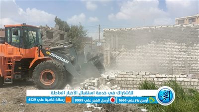 إزالة 24 حالة تعدٍ على أراضي الري والصرف في إهناسيا ببني سويف