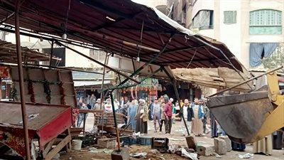 إزالة 30 بناء مخالفا على الأراضى الزراعية وأملاك الدولة بالجيزة