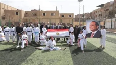 محافظ بني سويف يفتتح تطوير الملعب القانوني بنادي الشبان المسلمين بتكلفة 5 ملايين جنيه