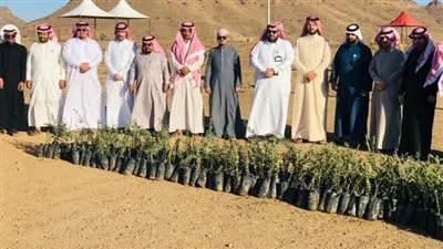 زراعة 300 شتلة بمحافظة سراة عبيدة في أسبوع 