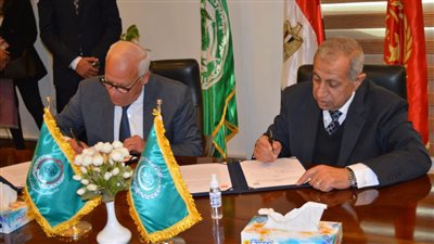 بروتوكول تعاون بين محافظة بورسعيد والأكاديمية العربية في تطوير العملية التعليمية