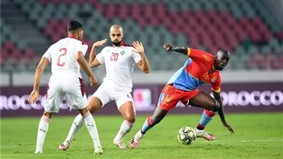 المغرب تتعادل مع الكونغو وتضع قدمًا في كأس العالم 2022
