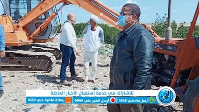 محافظ كفر الشيخ: إزالة 301 حالة تعد على أملاك الدولة ضمن الموجة 19