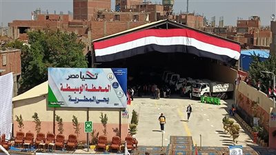 إنشاء محطة وسيطة لجمع المخلفات بالمطرية شرق القاهرة