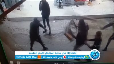 شاهد.. ننفرد بنشر فيديو لحظة مقتل سباك الوراق ومطاردة الأهالي للمتهم