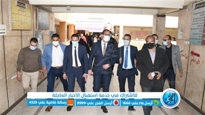 محافظ الفيوم يتفقد أعمال الحملة القومية للتطعيم ضد شلل الأطفال