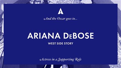 آريانا دي بوز تقتنص جائزة أوسكار أفضل ممثلة بدور مساعد