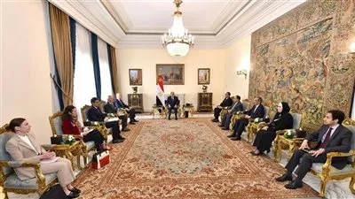 عاجل.. السيسي يستقبل وزير المالية الفرنسي