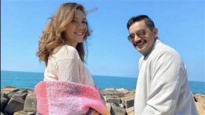  رحمة حسين تروج لمسلسل 