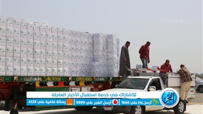 توزيع 19 ألفا و500 كرتونة على الأسر الفقيرة والأيتام بكفر الشيخ