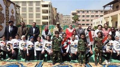 وكيل تعليم المنوفية تفتتح المعرض السنوي لختام الأنشطة التربوية