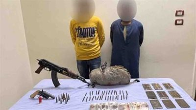 ضبط 12 كيلو من مخدر البانجو والحشيش بحوزة شخصين في أسوان