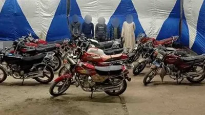 ارتكبوا 13 واقعة سرقة.. ضبط تشكيل تخصص في سرقة الدراجات النارية بالغربية 