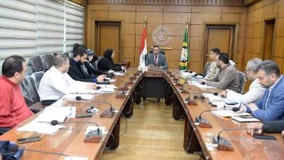 محافظ الدقهلية يتابع أعمال تنفيذ مشروعات 