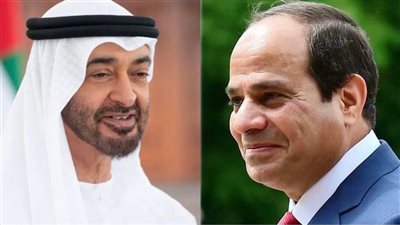 السيسي يُجري اتصالًا هاتفيَا بولي عهد أبو ظبي للتهنئة بحلول عيد الفطر 