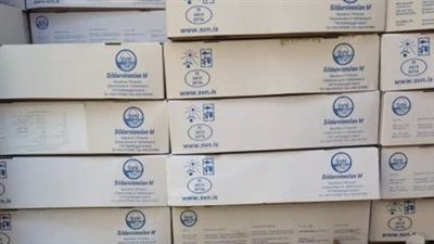 ضبط 7 أطنان أسماك مجمدة مجهولة المصدر بالشرقية 