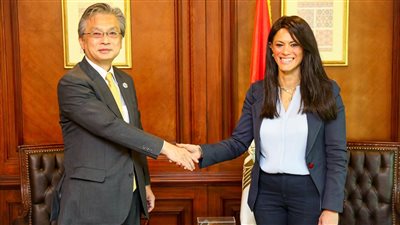 وزيرة التعاون الدولي تستقبل السفير الياباني لبحث سبل تعزيز التعاون 