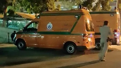 إصابة 5 أشخاص في حادث تصادم سيارتين بطريق مصر أسيوط 