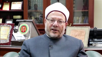 مفتي الجمهورية: أمتعة الرسول كانت بسيطة وعمامته تشبه عمامة أهل الصعيد (فيديو)