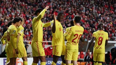 ليفربول يضع قدمًا في نصف نهائي أبطال أوروبا بالفوز على بنفيكا