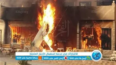 السيطرة على حريق مخبز بلدي بسبب ماس كهربائي في بني سويف