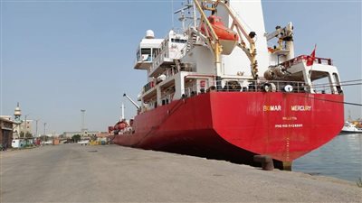 شحن 6500 طن صودا كاوية وتداول 26 سفينة بموانئ بورسعيد