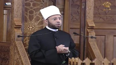 نقلها التلفزيون الأردني.. أسامة الأزهري يلقي خطبة الجمعة من مسجد الملك حسين 