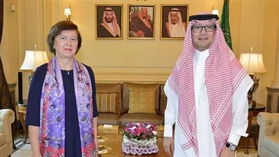 السفير بخاري يلتقي وكيلة الأمين العام المنسقة الخاصة للأمم المتحدة في لبنان