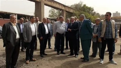 وزير قطاع الأعمال يتفقد مستجدات تطوير شركة الدلتا للصلب 